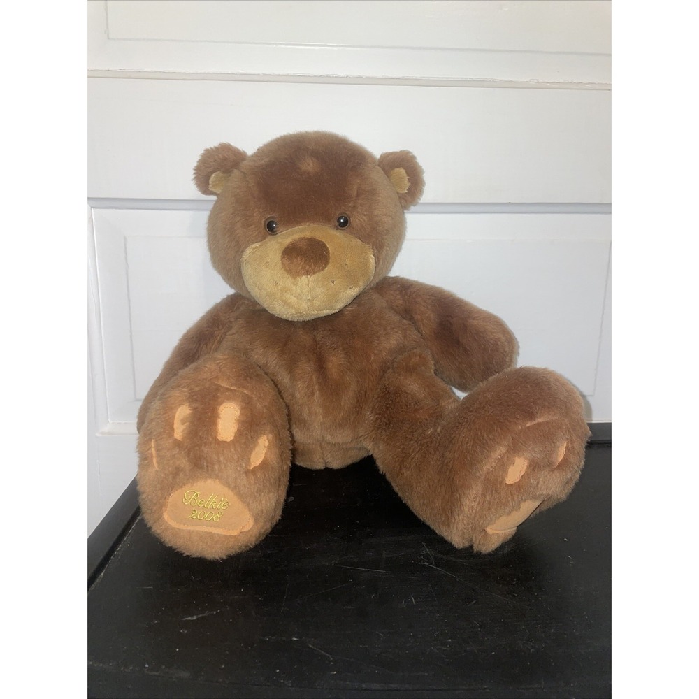 2008 Belkie Bear Brown Plush 17"‎ Teddy  Stuffed Animal